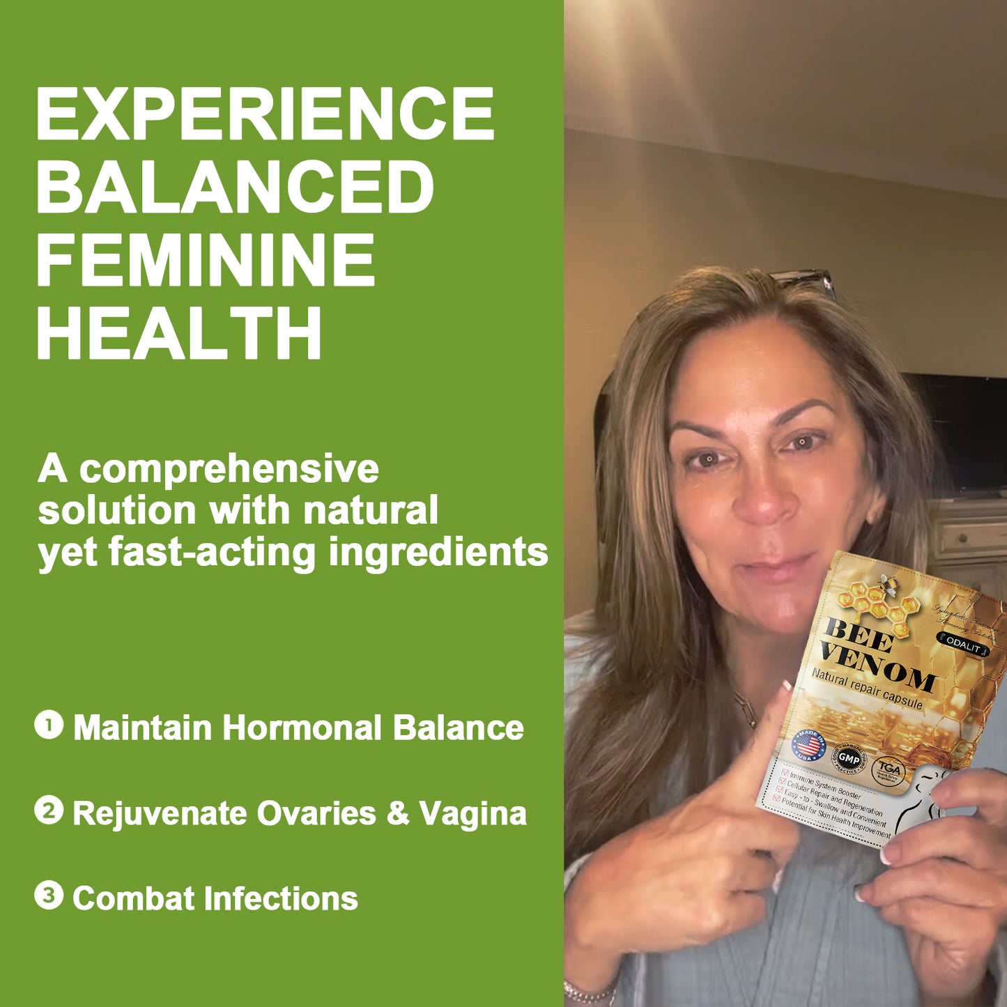 ODALIT™ Natural Repair Vaginal Capsules (For all vaginal and hormonal problems)🌞
