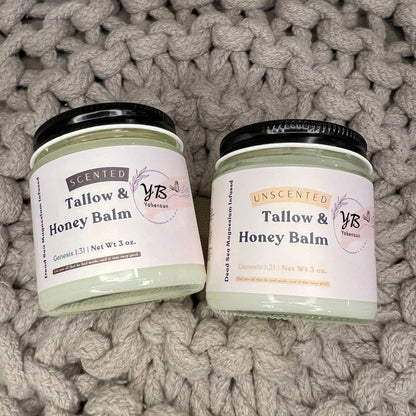 Magnesium Infused Tallow + Honey Balm