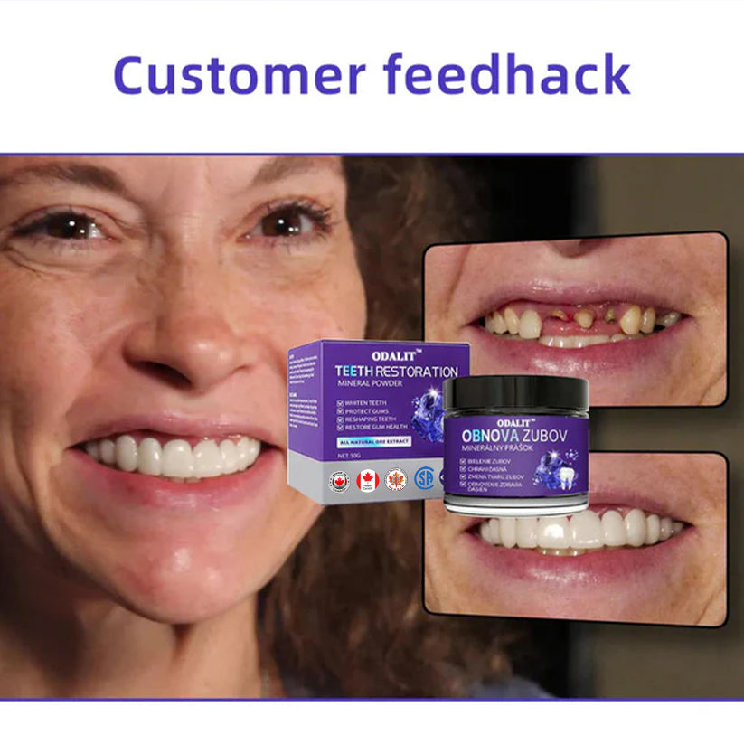 ODALIT™ Teeth Restoration Mineral Powder🦷(🎁Flash Sale - Don’t Miss Out)