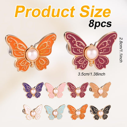 Fix Loose Waistbands in Seconds 🦋 8PCS No-Sew Butterfly Waist Tightener Set