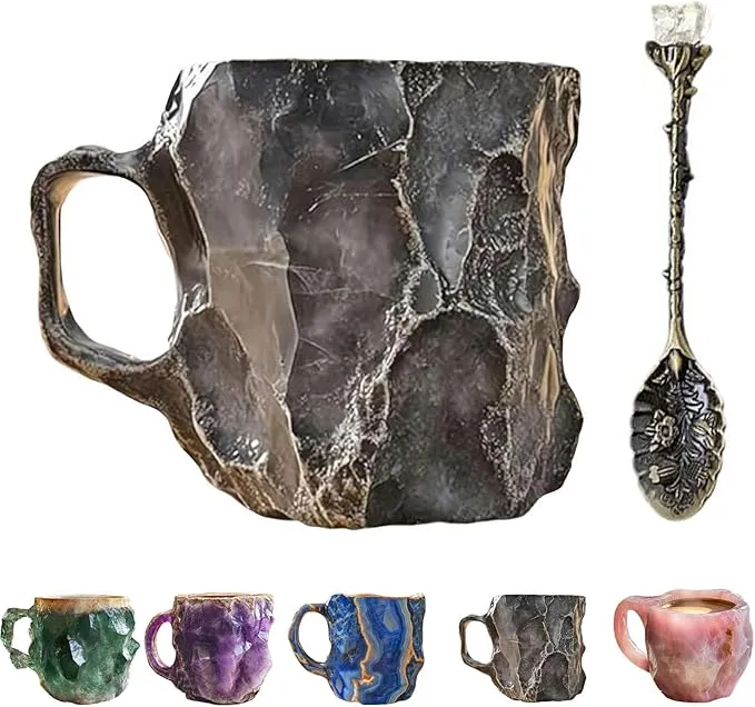Last 4 hours 57% OFF - 2024 New Mineral Crystal Coffee Mugs - 🎁Buy 2 Free Shipping