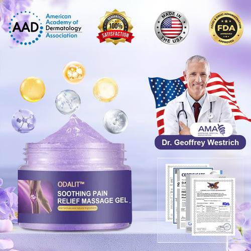 ODALIT™ Turmeric & Emu Oil Arthritis Soothing Pain Relief Massage Gel