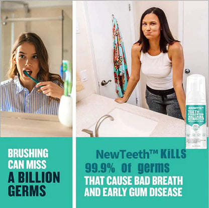 JEREMYTIS™Toothpaste Mousse Foam, Calculus Removal, Teeth Whitening, Healing Mouth Ulcers, Eliminating Bad Breath, Preventing and Healing Caries, Tooth Regeneration