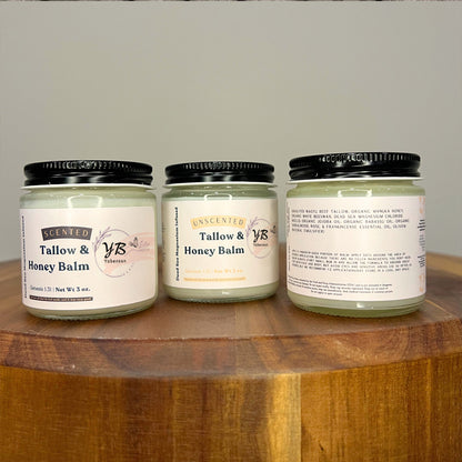 Magnesium Infused Tallow + Honey Balm