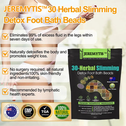 JEREMYTIS™ 30 Herbal Firming Slimming & Detox Foot Bath Beads 🌿