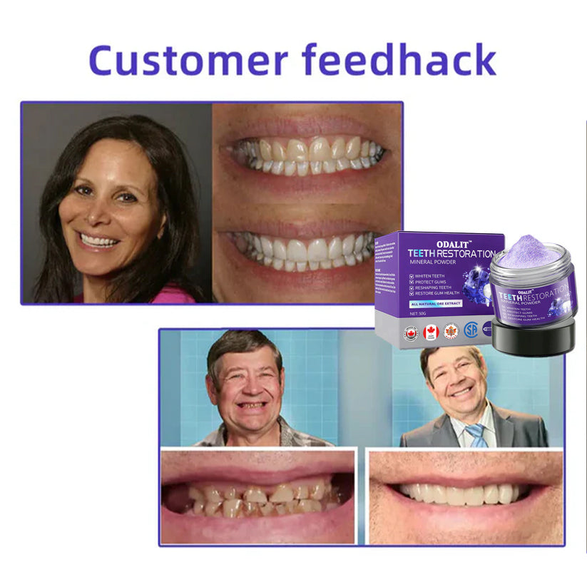 ODALIT™ Teeth Restoration Mineral Powder🦷(🎁Flash Sale - Don’t Miss Out)