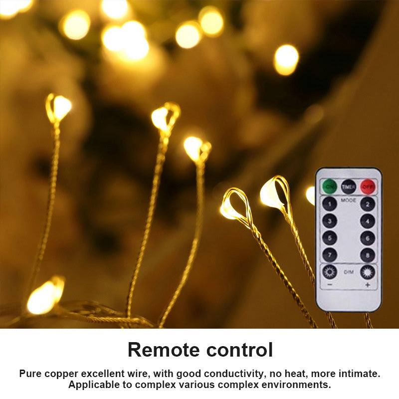 🎄Copper Wire Firecracker Light String