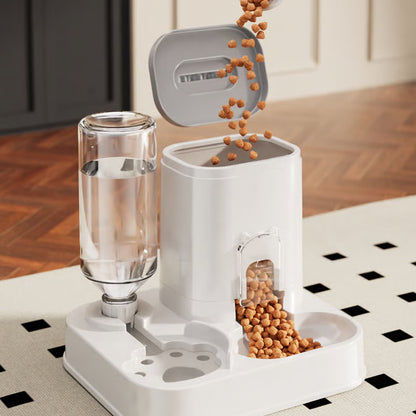 🔥Last Day 50% OFF - Large Capacity Automatic Cat Feeder and Water Dispenser