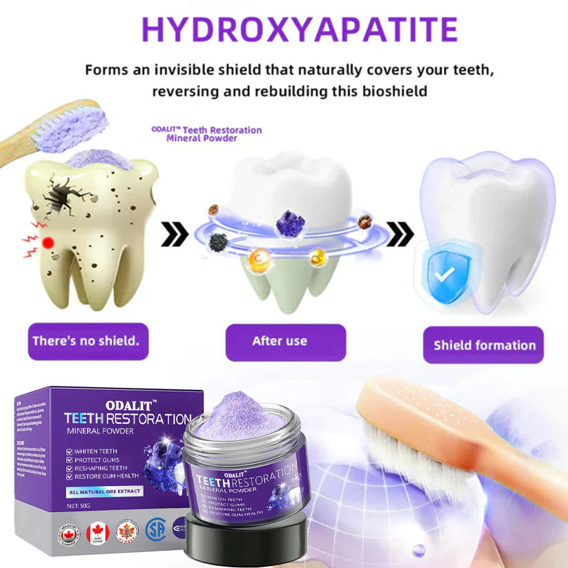 ODALIT™ Teeth Restoration Mineral Powder🦷(🎁Flash Sale - Don’t Miss Out)
