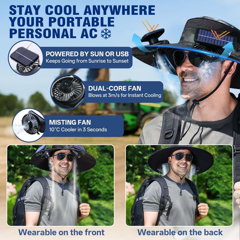 Cool Breeze Solar Fan Hat