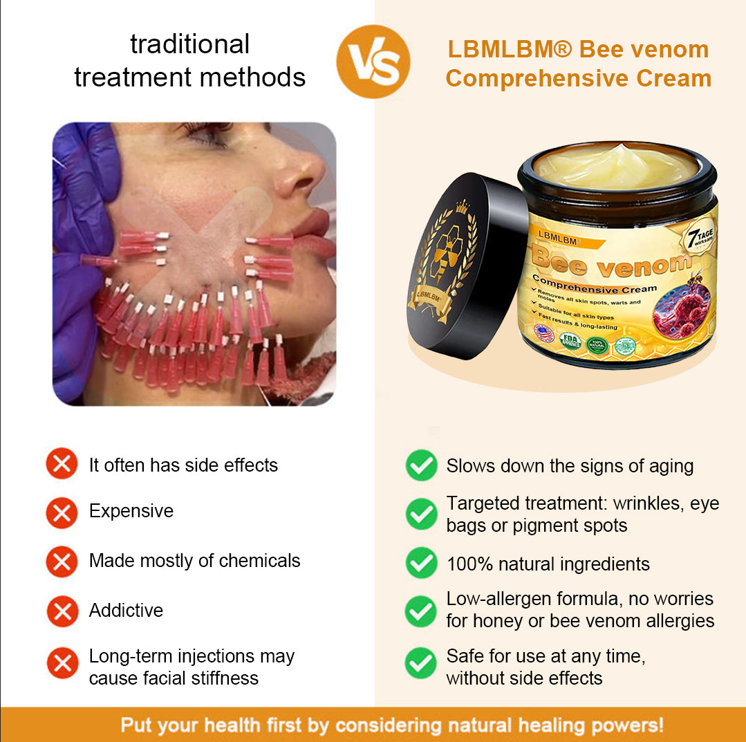Made and Shipped from USA ✨ LBMLBM® Bee venom Comprehensive Cream 🔥 LAST DAY 80% OFF 💎💎