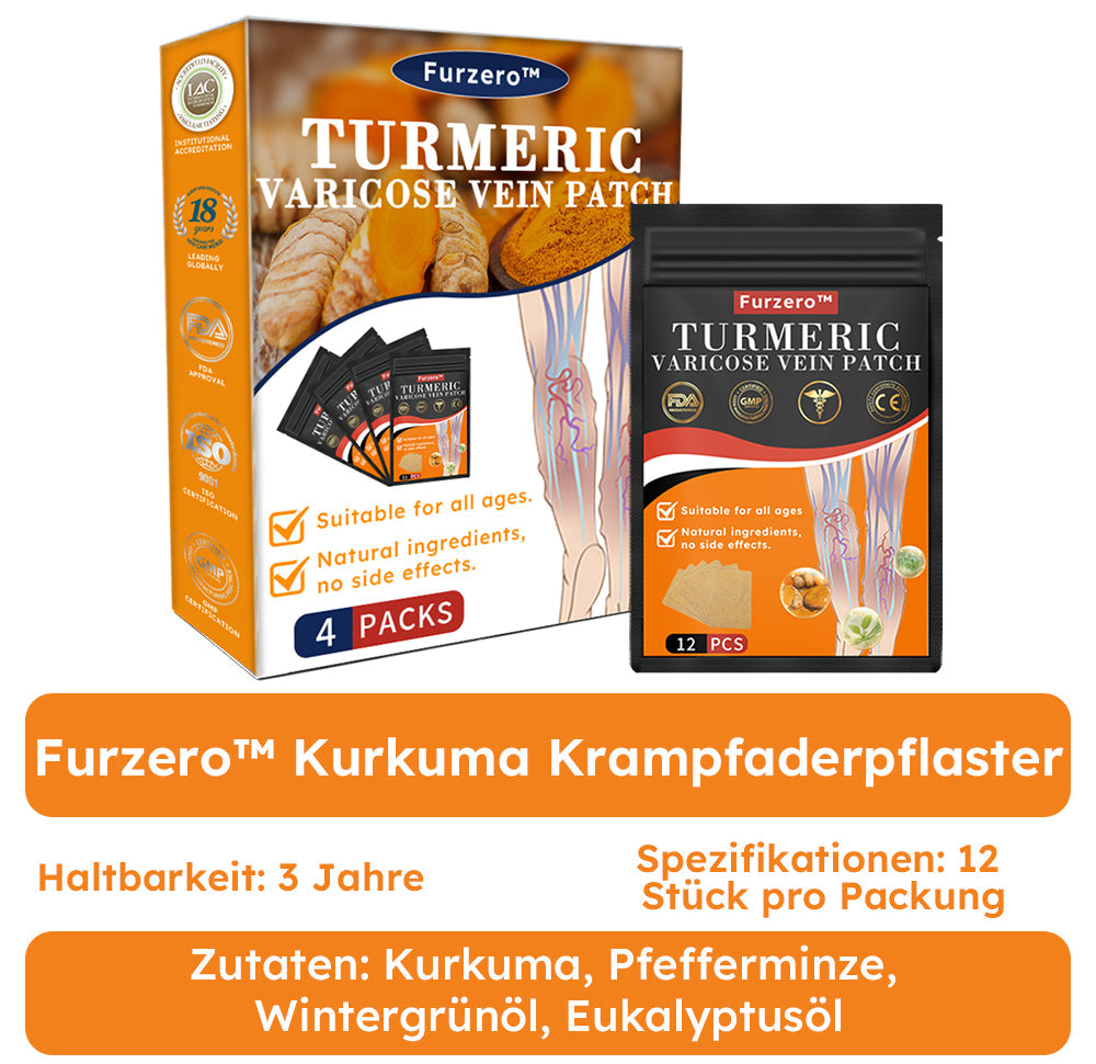 Furzero™ Kurkuma Krampfaderpflaster