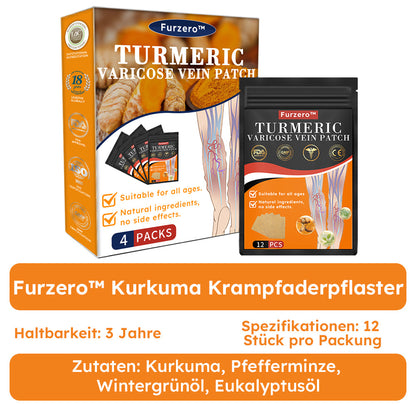 Furzero™ Kurkuma Krampfaderpflaster