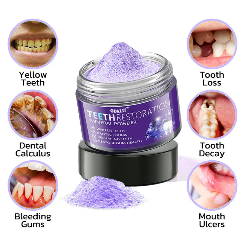 ODALIT™ Teeth Restoration Mineral Powder🦷(🎁Flash Sale - Don’t Miss Out)