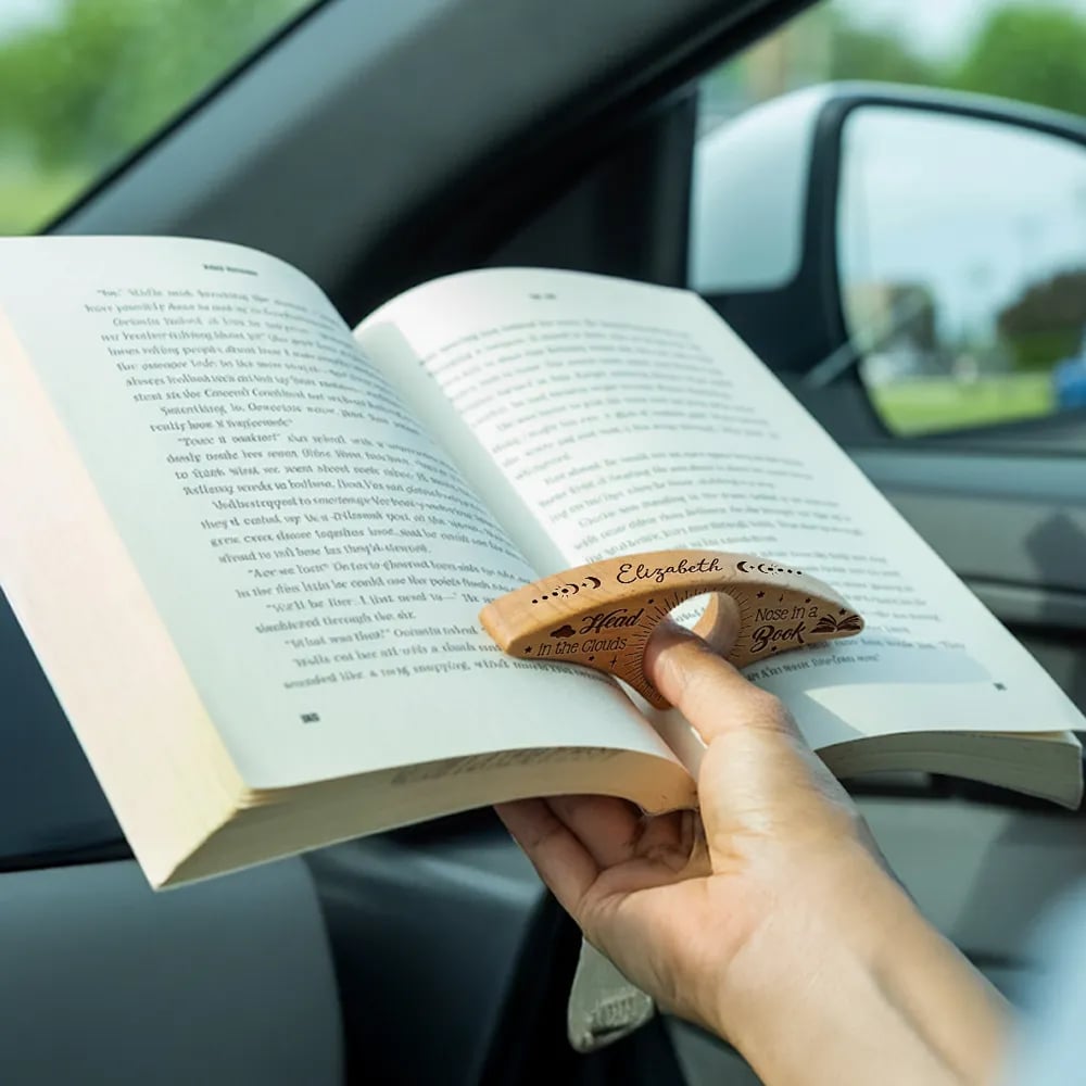 🎁Christmas Sale 49% OFF📚Book Lover - Wooden Page Holder