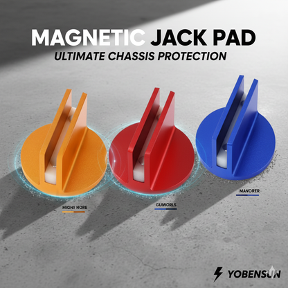 🧲 Snap, Lift, Protect: The Ultimate CNC Aluminum Magnetic Jack Pad 🛡️