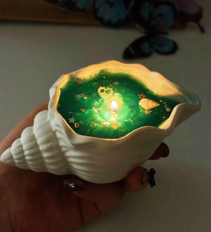✨2025 ✨New release -50% Starlit Ocean Seashell Aromatherapy Scented Candle