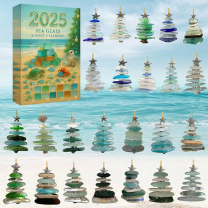 🎁🎄2025 Ocean Glass Christmas Tree Advent Calendar