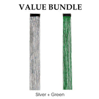 Silver + Green