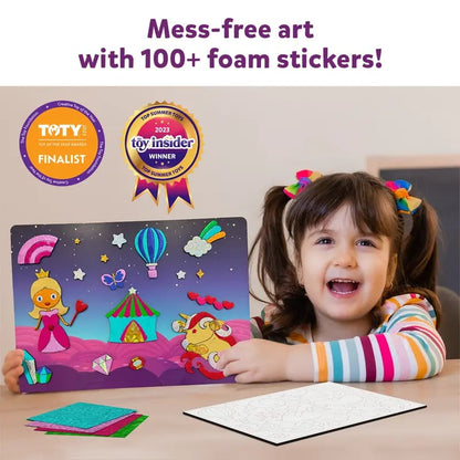🏆Flash Sale⚡ 50K+ SOLD! Almost Gone-💥Foil Art & Craft Activity 🤲💓No Mess Art Kit