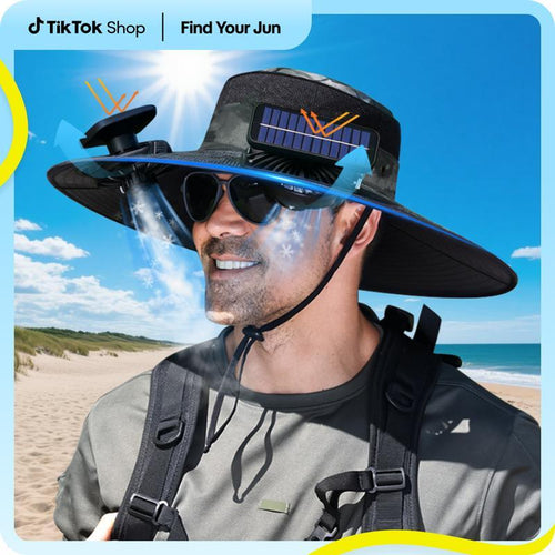 Cool Breeze Solar Fan Hat