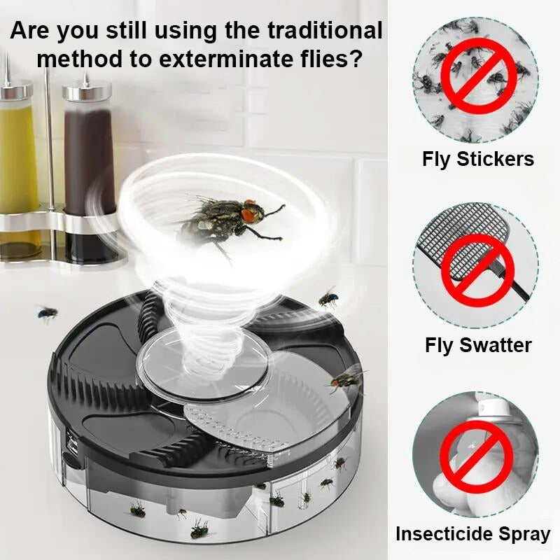 🪰🗑️Automatic Home Fly Trap: A Fly Killer for Home, Cleansing the Restaurant!