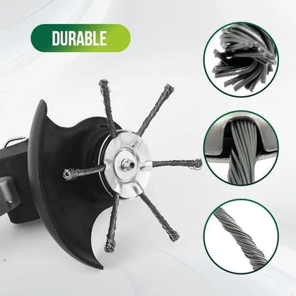 🔥Last Day 49% OFF - 🔥Universal Steel Wire Trimmer Head Replacement-Heavy-Duty Weed Brush Cutter