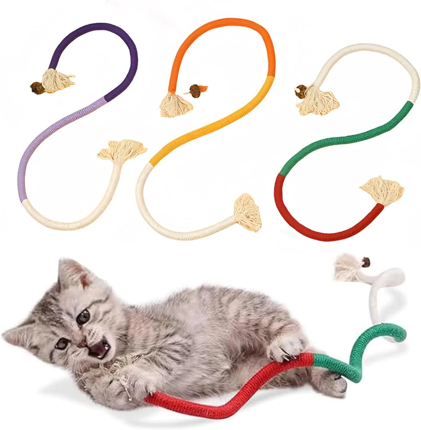 🔥Get Promotion 49% OFF🐱 Cat Toys Chew Ropes