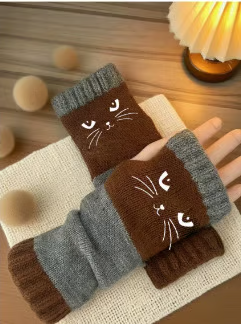 💥Buy 2 Get 1 Free(Must Add 3 Items to Cart) — Cute Women’s Knitted Cat Gloves🐱