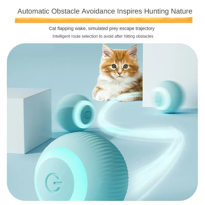 🎄2025🐾New Release - 50% Off - Automatic Smart Cat Teaser Ball 2.0