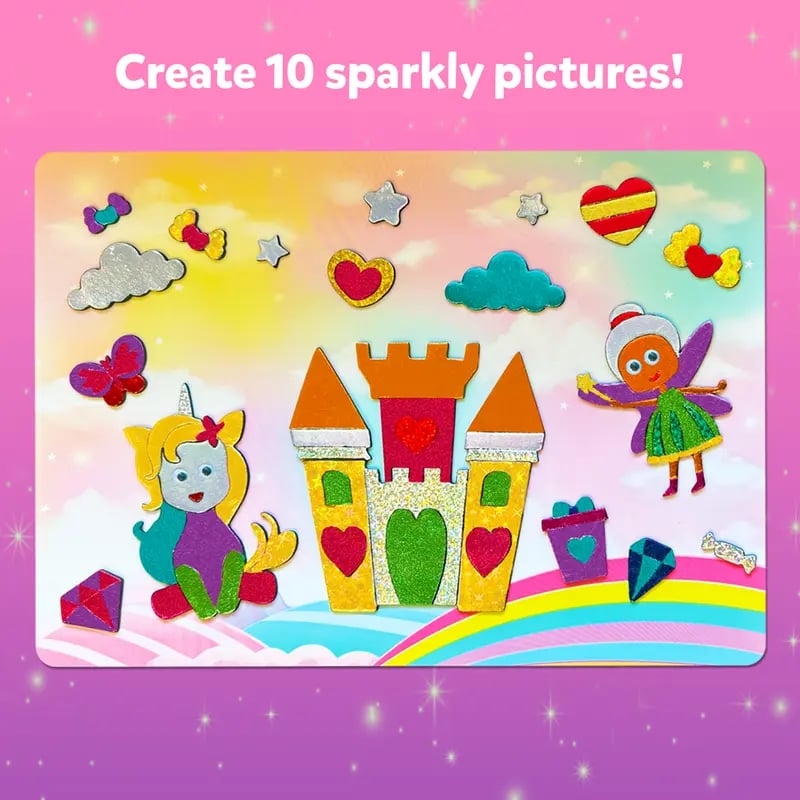 🏆Flash Sale⚡ 50K+ SOLD! Almost Gone-💥Foil Art & Craft Activity 🤲💓No Mess Art Kit