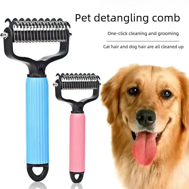 Pet Grooming Tool, Universal Detangling Comb for Dogs and Cats