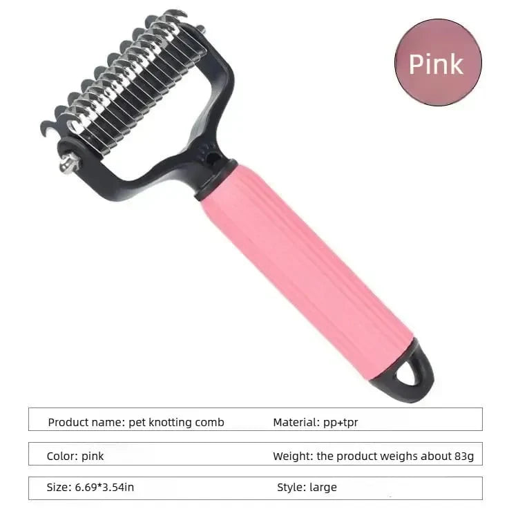 Pet Grooming Tool, Universal Detangling Comb for Dogs and Cats