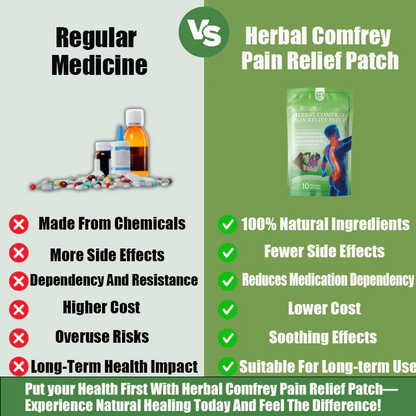 Herbal Comfrey Pain Relief Patch⌛️BUY 2 GET 1 FREE-Limited Time