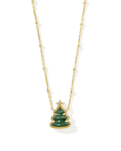 🔥Last Day 49% OFF - 🎁Gold Christmas Short Pendant Necklace