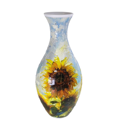 🎄Christmas DIY Magic! 3D Puzzle Vase – The Gift of Creativity & Beauty!