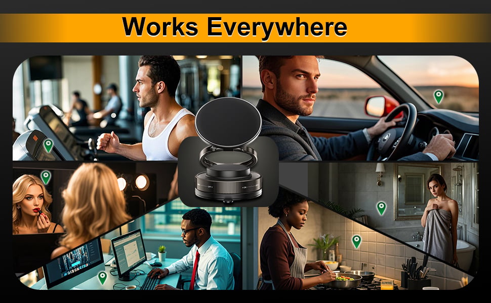 💥2025 Upgraded high-grade material🔥✨360° Adjustable Vacuum Magnetic Phone Holder