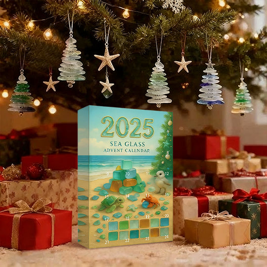 🎁🎄2025 Ocean Glass Christmas Tree Advent Calendar