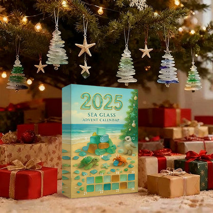 🎁🎄2025 Ocean Glass Christmas Tree Advent Calendar