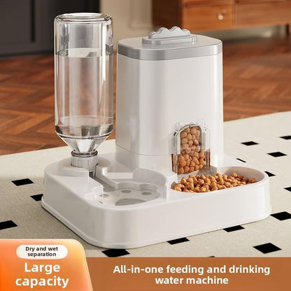 🔥Last Day 50% OFF - Large Capacity Automatic Cat Feeder and Water Dispenser