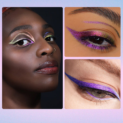 💜LAST DAY - BUY 1 GET 1 FREE💜Glitter Color Shifting Colorful VividLine Color Eyeliner