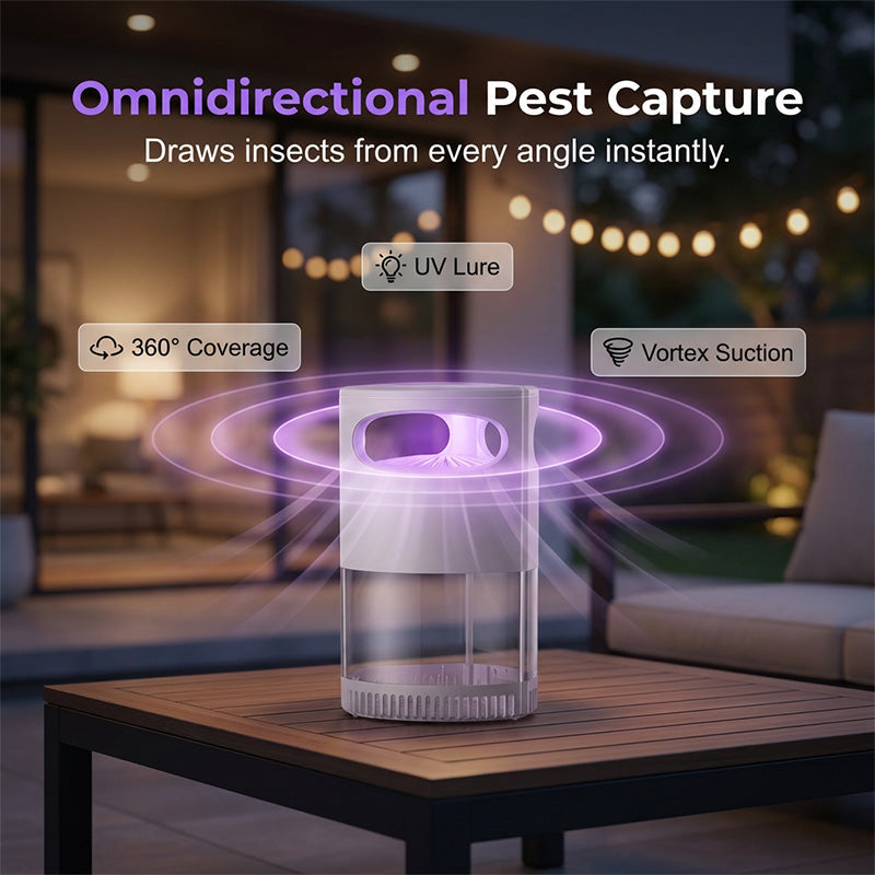 🥳2026 HOT SALE🥳💞50K+ SOLD & 50% OFF! 🦟 UV Mosquito Killer Lamp – quiet, USB, chemical-free. 🔇🌙