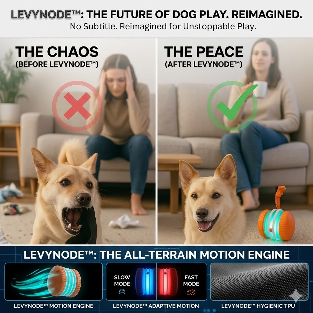 🐶The LEVYNODE™ – Keep Your Pet Relaxed, Happy & Content